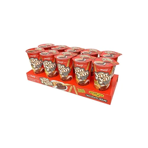 يان يان عيدان بسكويت مع شكولاتة 50 جرام Pack of 80