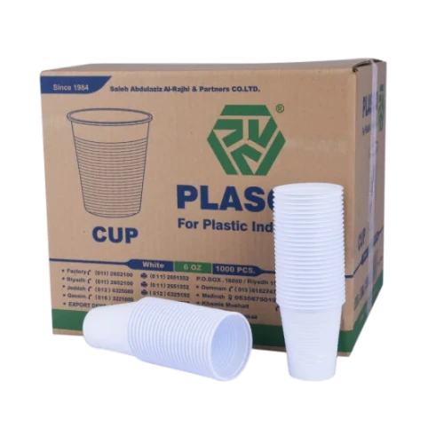 كاسات ماء بلاستيك 6 اونز 6OZ  Pack of 20