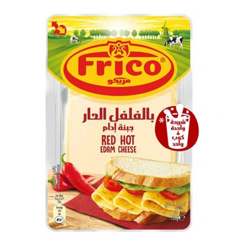 فريكو شرائح جبنة بالفلفل الحار 150جم Pack of 12