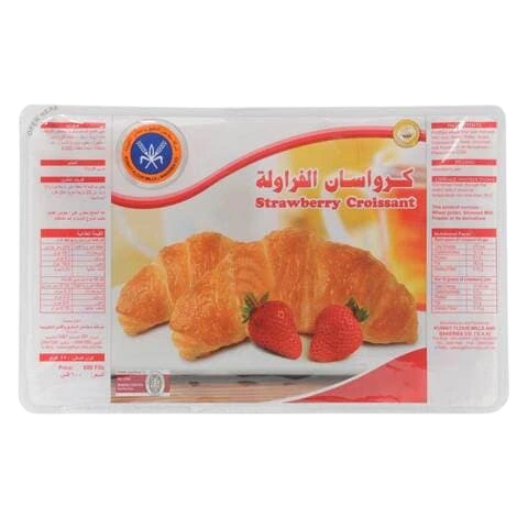 المطاحن كرواسان الفراوله 375 جم Pack of 5