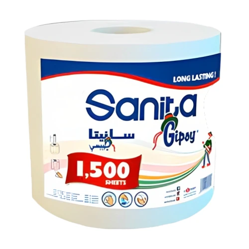 سانيتا ماكسي رول جيبسي 1500 Pack of 6