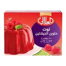 العلالي حلوي جيلاتين توت 80 جم Pack of 72
