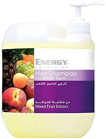 انرجي شامبو بالفواكه 4 لتر