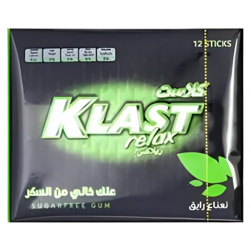 علك باطوق كلاست ريلاكس نعناع رايق 28.8 جم Pack of 10