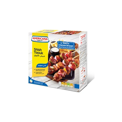 امريكانا شيش طاووق 500 جم Pack of 18