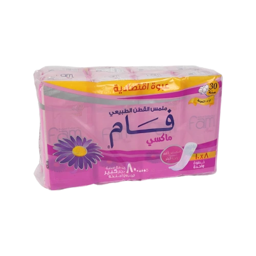 فام ماكسي عرض 80 فوطة Pack of 64