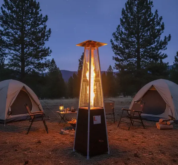 دفاية غاز المخيم العايش  كبيرة ترولي  -HX-PH03