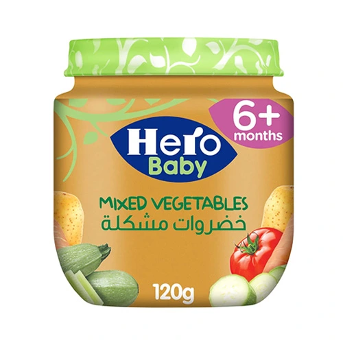هيرو بيبي خضراوات مشكلة 120 جم