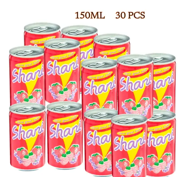 شاني فواكه مشروب غازي 150 مل عبوة معدن Pack of 30
