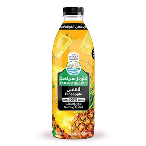 المراعي فارم سيلكت اناناس وبرتقال 1 لتر 