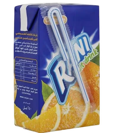 راني شراب الفاكهة برتقال 250 مل Pack of 27