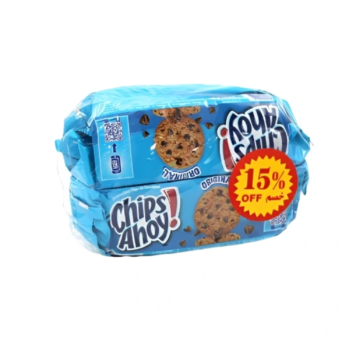 شيبسي اوهوي بسكويت بقطرات الشكولاتة 128جم 2 Pack of 6
