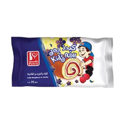كيدز رول توت فانيليا 25 جم Pack of 24