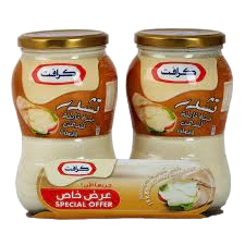 كرافت كاسات تشدر 2 حبة 870 جم عرض خاص Pack of 3