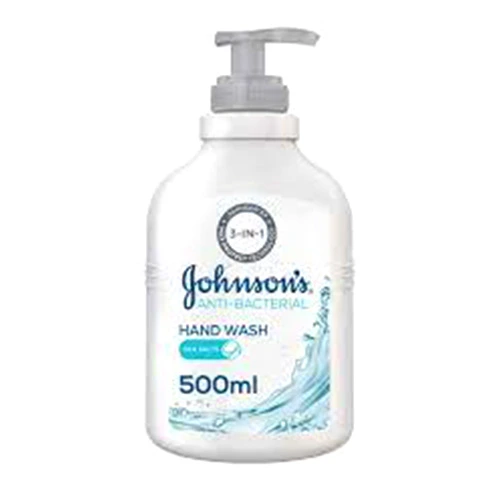جونسون سائل تنظيف لليدين مضاد للبكتريا بملح البحر500 مل