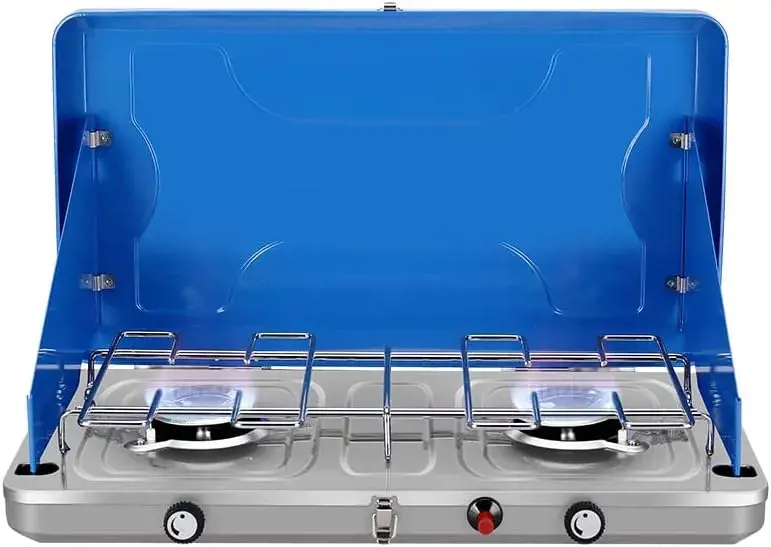 موقد سهيل 2 شعلة مع شنطة للحفظ SG203-04