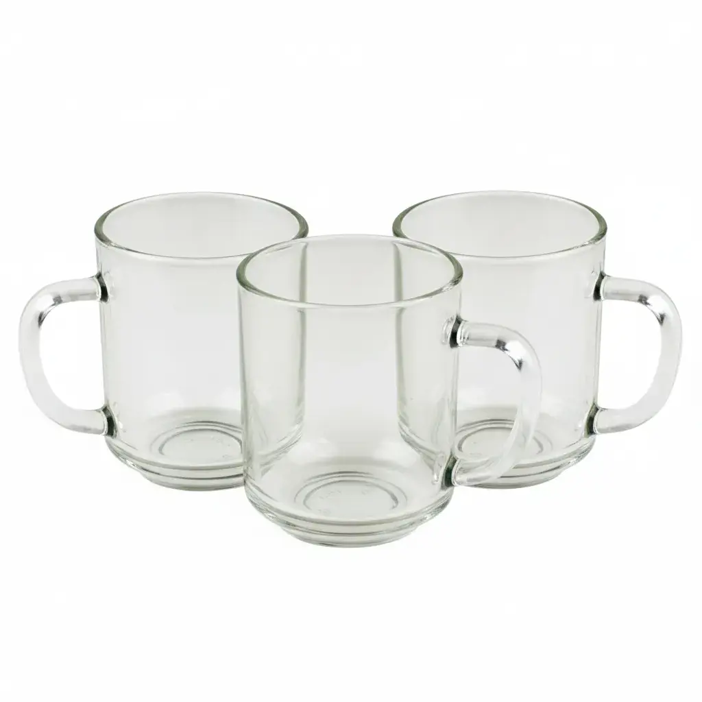 جلاص شاي زجاج 3 حبة MG004K