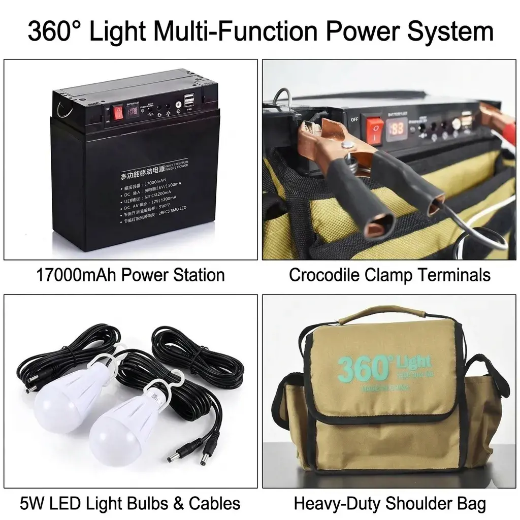 بطارية شحن KM-920 T E W- 360  - D0613