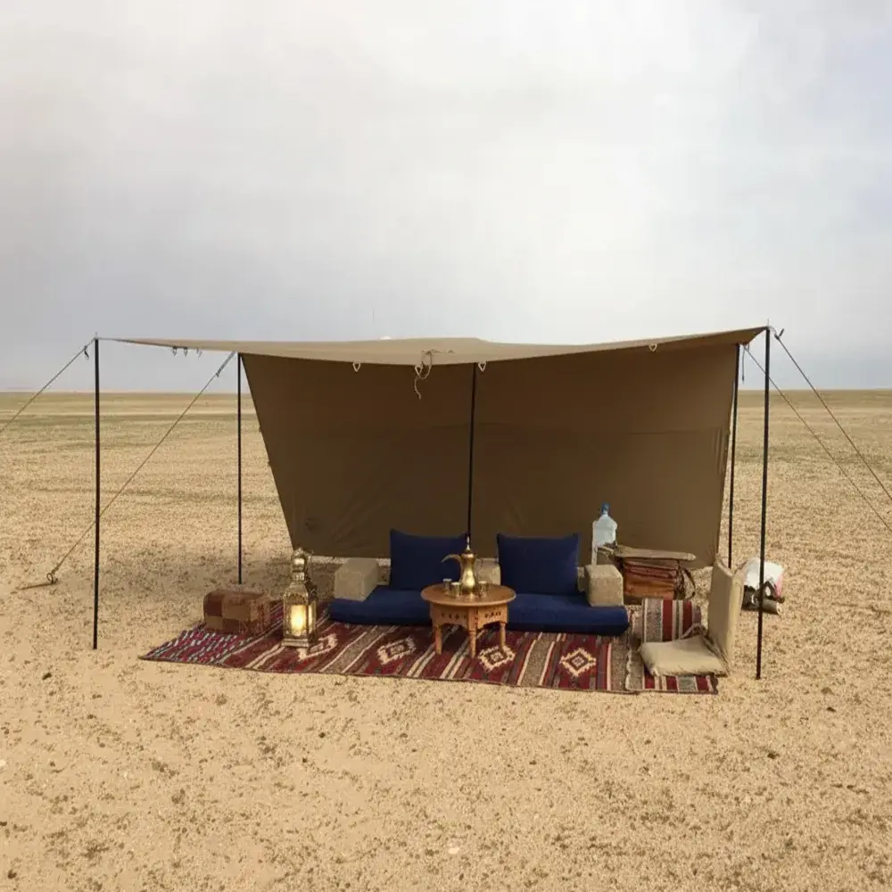 مظلة الشراع  العايش 5*4.35 متر  