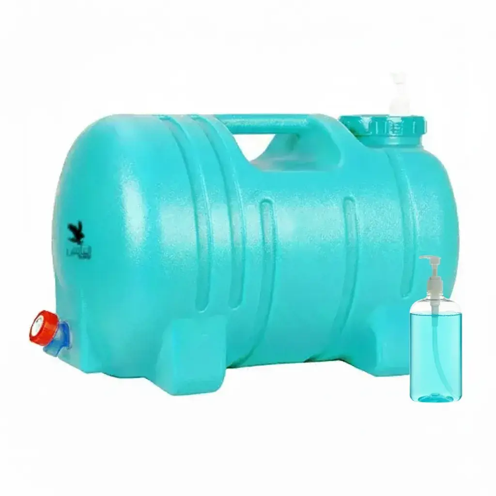 العايش خزان مياه 20 لتر بحافظة صابون وبزبوز  SH-W20L